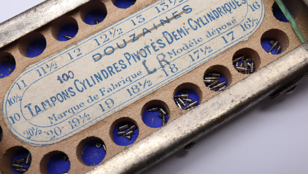 NOS Cylinder Tampons Pack of mixed size Tampons/Staffs Welwyn Watch