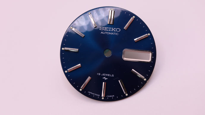 Seiko - Automatic Dial - Blue - 27.50mm - Used-Welwyn Watch Parts