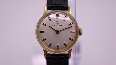 Certina Ladies - Gold Plated Dress Watch - Calibre 19-30 - Serviced-Welwyn Watch Parts