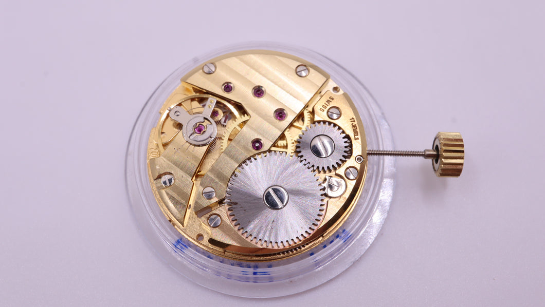 Unitas 6325 - Movement Complete ( Garrard ) - Working Order-Welwyn Watch Parts