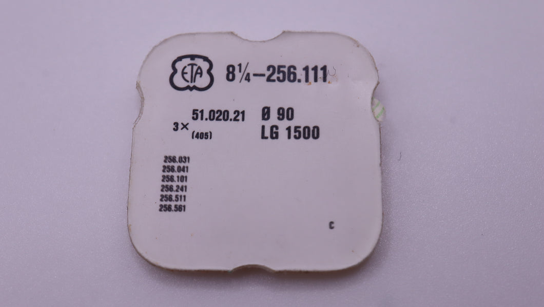 ETA - 256.111 - Winding Stem #405 - NOS-Welwyn Watch Parts