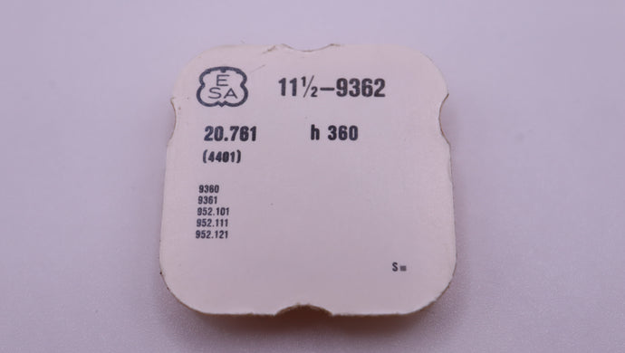 ESA - Cal 9362 - Part# 20.761 Battery Clamp - NOS-Welwyn Watch Parts