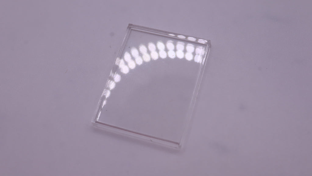 Limit - Acrylic Glass - Rectangular Raised - 20.3x26.2mm – Welwyn Watch ...