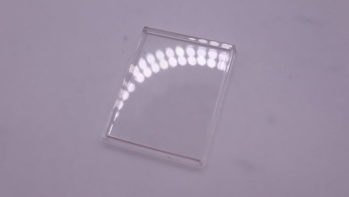 Limit - Acrylic Glass - Rectangular Raised - 20.3x26.2mm-Welwyn Watch Parts