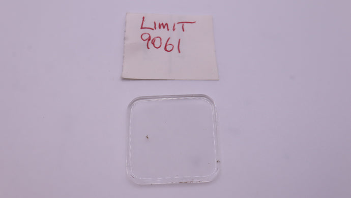 Limit - Acrylic Glass - Rectangular Low - Ref 9061 - 26.2mm-Welwyn Watch Parts