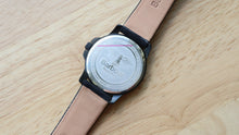 Barbour Gents Quartz Watch - Black PVD - Canvas Strap-Welwyn Watch Parts