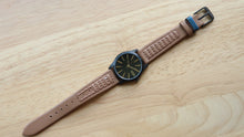 Barbour Ladies Quartz Watch - Black PVD - Leather Strap-Welwyn Watch Parts