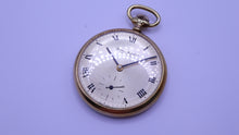 Roamer - Gold Plated Pocket Watch - Boxed - Unitas 6498-Welwyn Watch Parts