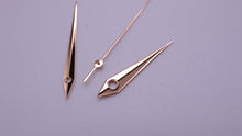 Rose Gold Diamond Cut Dolphine Style Hands - Various Sizes NEW !!-Welwyn Watch Parts