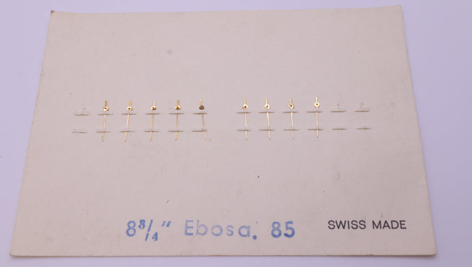 NOS - Carded Seconds Hands - For Ebosa 85 ( 2 )-Welwyn Watch Parts