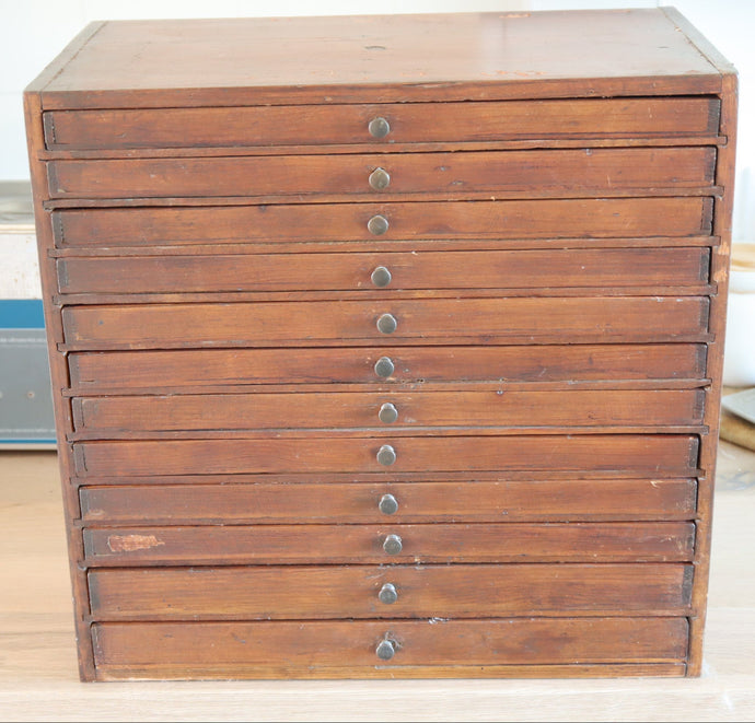 Watchmakers Drawers - Vintage/Used - Part Storage Drawers-Welwyn Watch Parts
