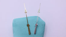 Arrow Seconds Hand Luminous - Superior Quality - Extra Long Post - GP/SS NEW - !!!-Welwyn Watch Parts