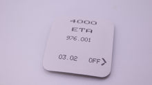 ETA - Quartz Circuits - Part#4000 - Calibre 976.001-Welwyn Watch Parts