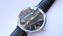 Marloe - Cherwell - Black Dial Manual Wind Watch - Chinese 6498 Clone ( ST36 )-Welwyn Watch Parts