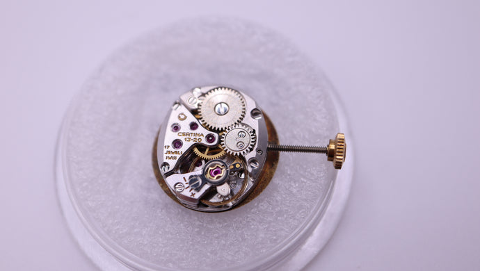 Certina 13-20 - Manual Wind Movement - NOS-Welwyn Watch Parts