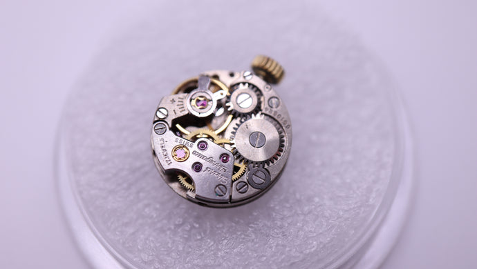 Girard P ( Zodiac Cal 10 ) - Manual Movement - Used-Welwyn Watch Parts