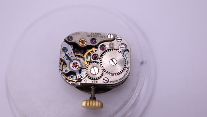 Universal Cal 501 - Manual Movement - Used-Welwyn Watch Parts