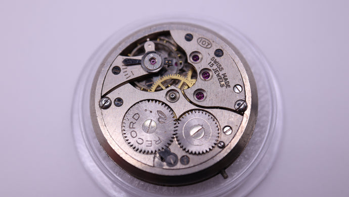 Record Cal 107 - Manual Movement - Used-Welwyn Watch Parts