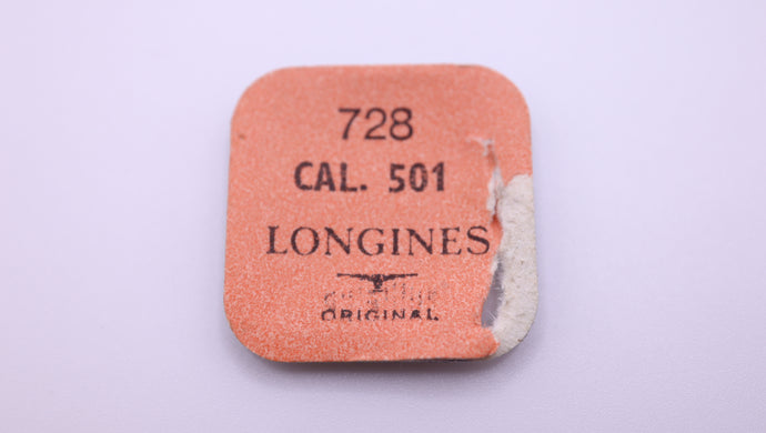 Longines - Balance Staff - Calibre 501 #728-Welwyn Watch Parts