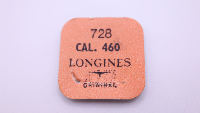 Longines - Balance Staff - Calibre 460 #728-Welwyn Watch Parts
