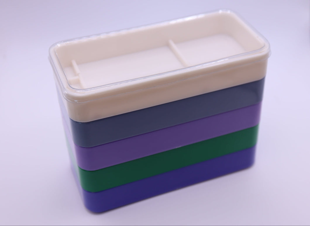 Watch Disassembly Tray - 5 Piece with Lid-Welwyn Watch Parts