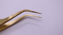 #7 Curved Tip Brass Tweezers - Watchmakers Tools-Welwyn Watch Parts