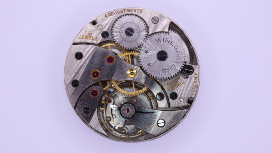 Cortebert Cal 526 ( Rolex PW ) - Pocket Watch Movement-Welwyn Watch Parts