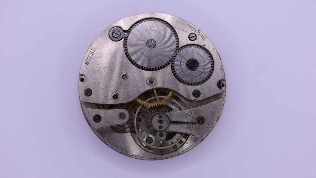 Revue Cal 30/31 Broken - Pocket Watch Movement-Welwyn Watch Parts