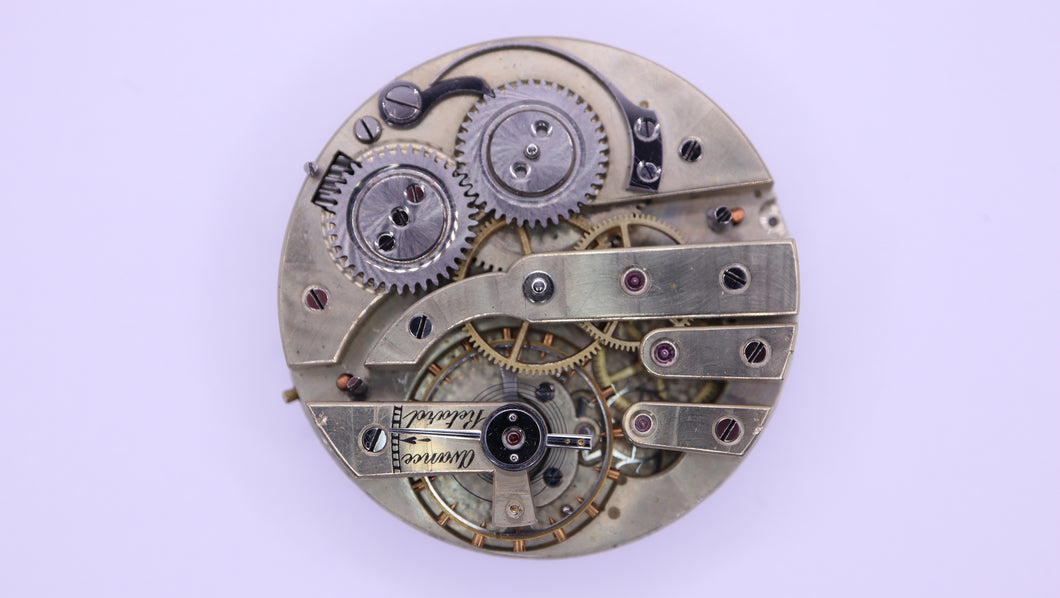 Geneve Grand Prix FHF 1 ? - Pocket Watch Movement-Welwyn Watch Parts