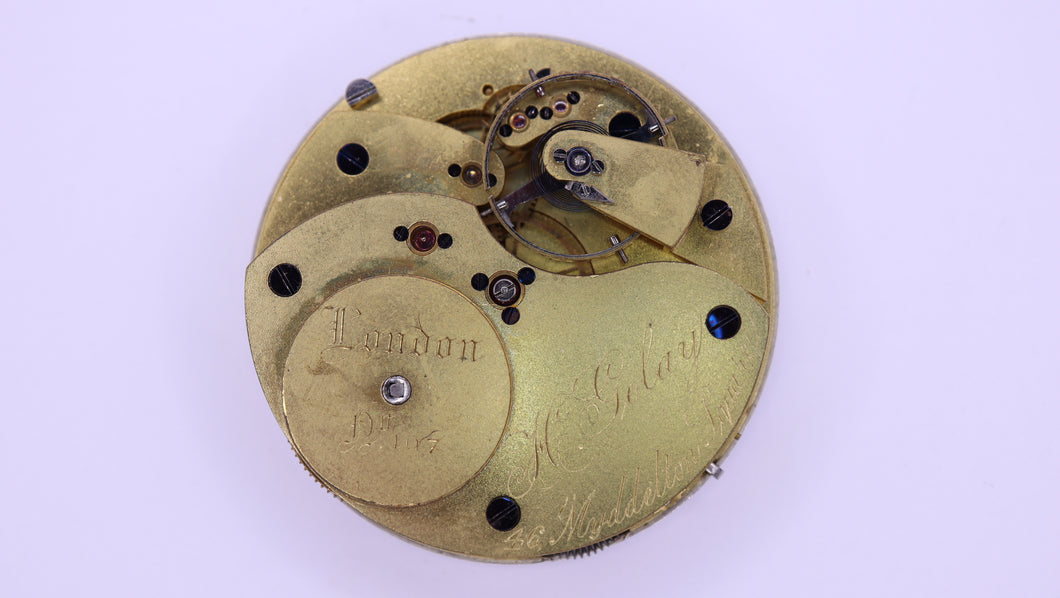 Hector Golay High Grade - Pocket Watch Movement-Welwyn Watch Parts