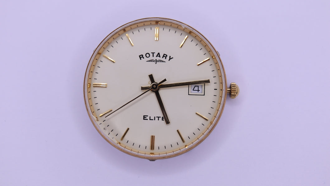 Rotary Elite - Watch Head - Bezel/Movement/Case Ring