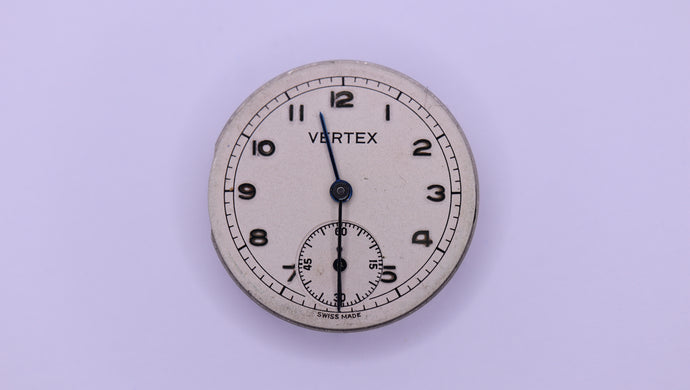 Vertex Military Watch Movement - Calibre 59 - Repairs/Spares-Welwyn Watch Parts