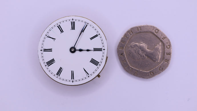 Small Gold Colour Fob Watch - Good Balance-Welwyn Watch Parts
