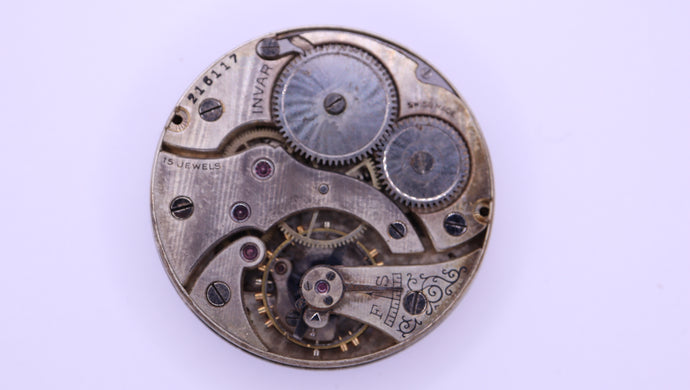 Invar Pocket Watch Movement - Good Balance-Welwyn Watch Parts