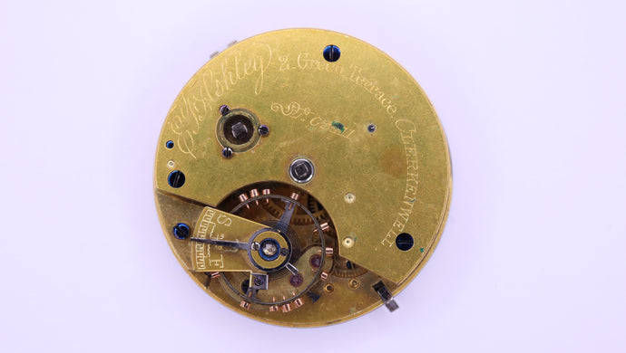 EF Ashley Pocket Watch - Broken Staff Good Hairspring-Welwyn Watch Parts