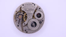Waltham 1908 16s Pocket Watch Movement - Good Balance - 7 Jewel
