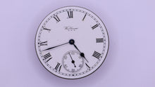 Waltham 1908 16s Pocket Watch Movement - Good Balance - 7 Jewel