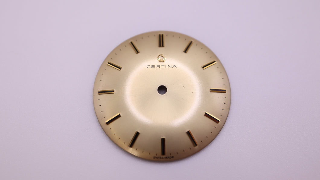 Certina 25-66 - New Old Stock Dial & Hand Set - 30.4mm-Welwyn Watch Parts