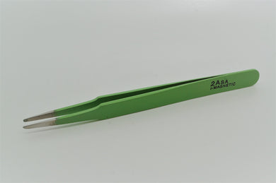 Watchmakers Tweezers - Epoxy Coated - Round Nose - 2A-Welwyn Watch Parts
