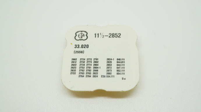 ETA - Calibre 2852 - Date Change Wheel #2556-Welwyn Watch Parts