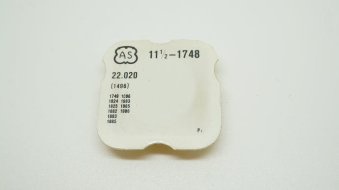 AS - Calibre 1748 - Oscillating Weight Axle Post #1496-Welwyn Watch Parts