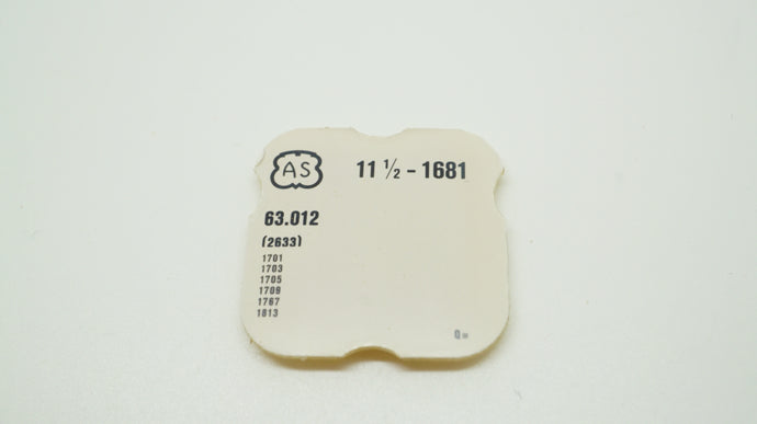 AS - Calibre 1681 - Date Unlocking Yoke Spring #2633-Welwyn Watch Parts