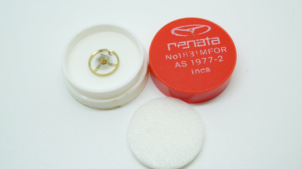 AS Cal 1977-2 Complete Balance - NOS-Welwyn Watch Parts
