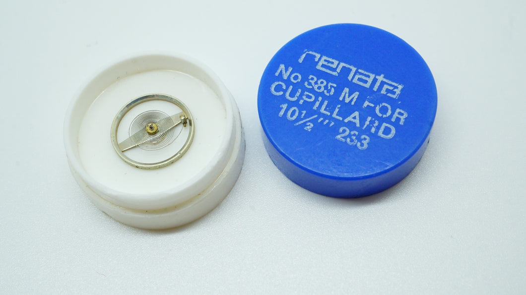 Cupillard Cal 233 Complete Balance-Welwyn Watch Parts