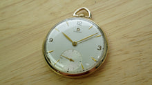 Omega Gold Pocket Watch - Wadsworth 80 Micron Plated - Cal 140-Welwyn Watch Parts