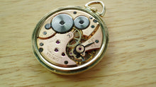 Omega Gold Pocket Watch - Wadsworth 80 Micron Plated - Cal 140-Welwyn Watch Parts