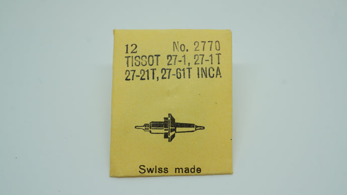 Tissot Cal 27-1/27-1T/27-21T/27-61T Inca - Balance Staff-Welwyn Watch Parts