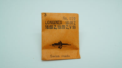 Longines Cal 18.68Z/18.69Z/19.69Z/V90 - Balance Staff-Welwyn Watch Parts
