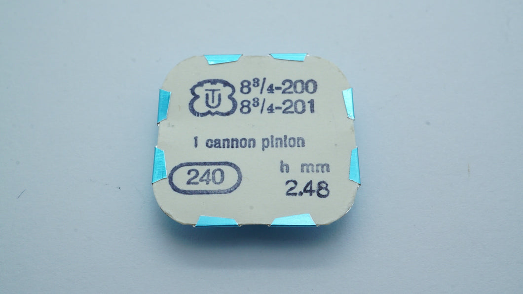 Unitas Cal 200/201 - Cannon Pinion 2.48mm-Welwyn Watch Parts
