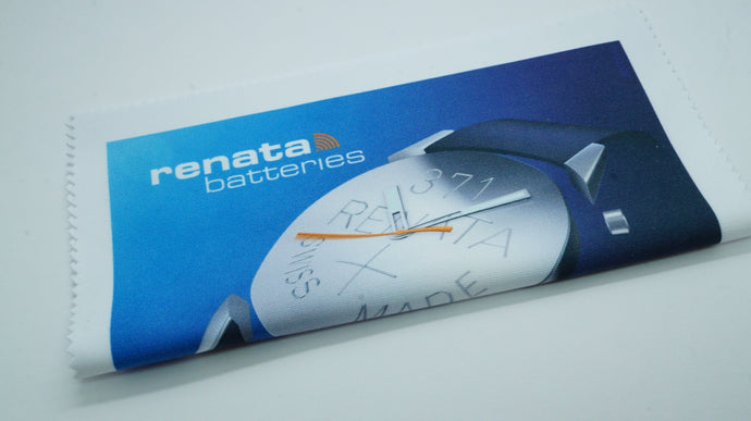 Renata Swiss - Microfibre Cleaning Cloth - Jewellery & Watches-Welwyn Watch Parts